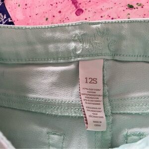 Justice Green Shorts with Stylish Waistband